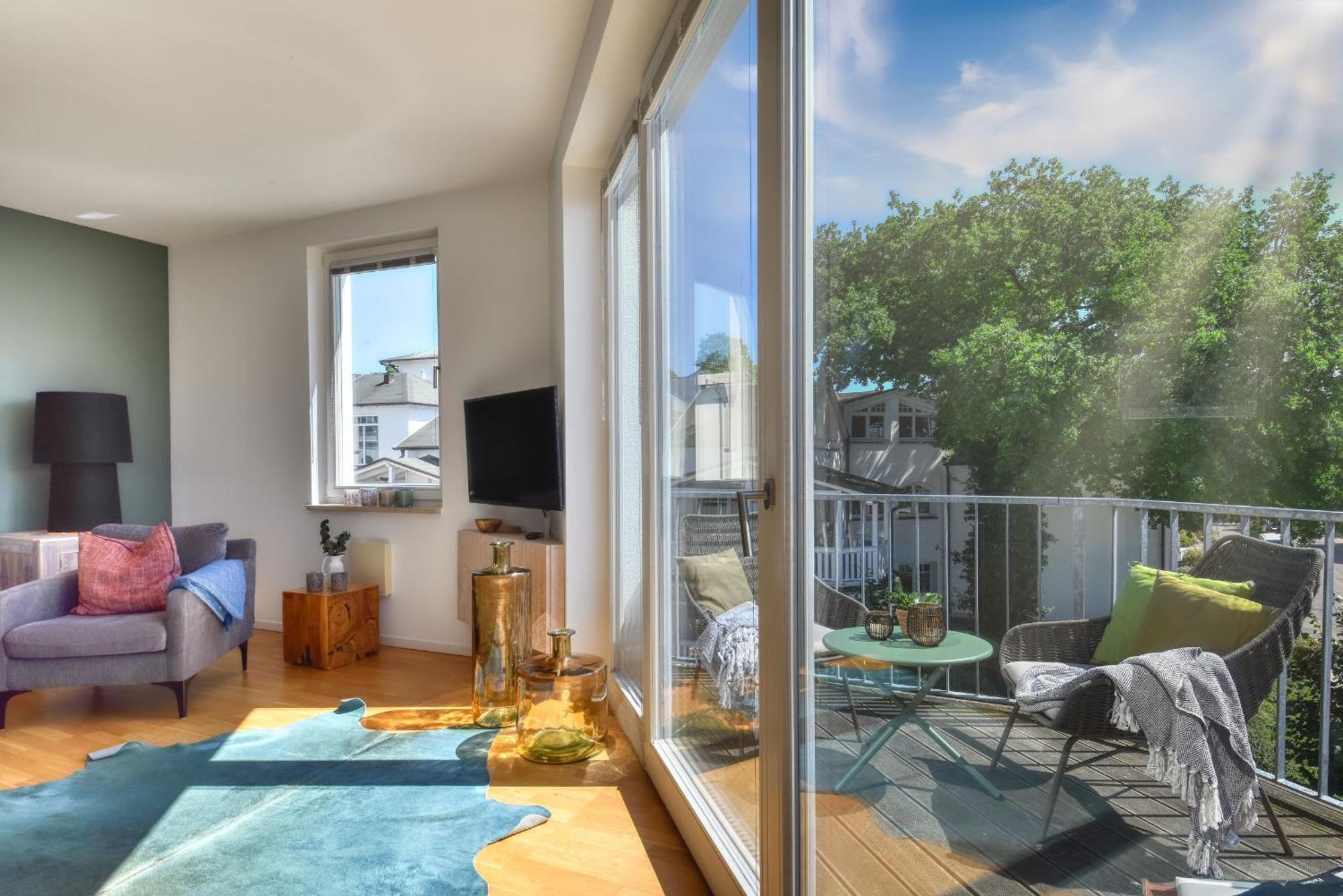 Ferienwohnung Strandgold Im Haus Seeblick 宾茨 外观 照片